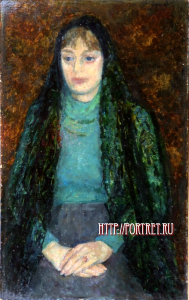 Портрет Симы Цейтлин - жены художника Г ...